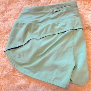 Lululemon Speed Up shorts.